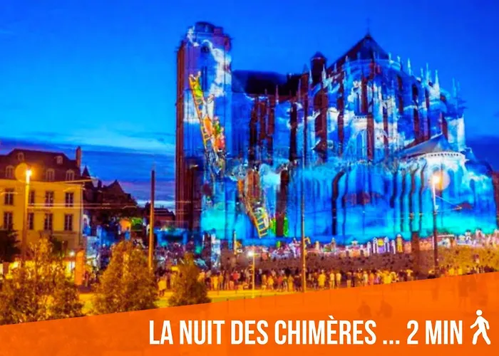 Apartamento Sweet & - Centre-ville & Proche Circuit Des 24h - Climatise - Parking - By Le Mans